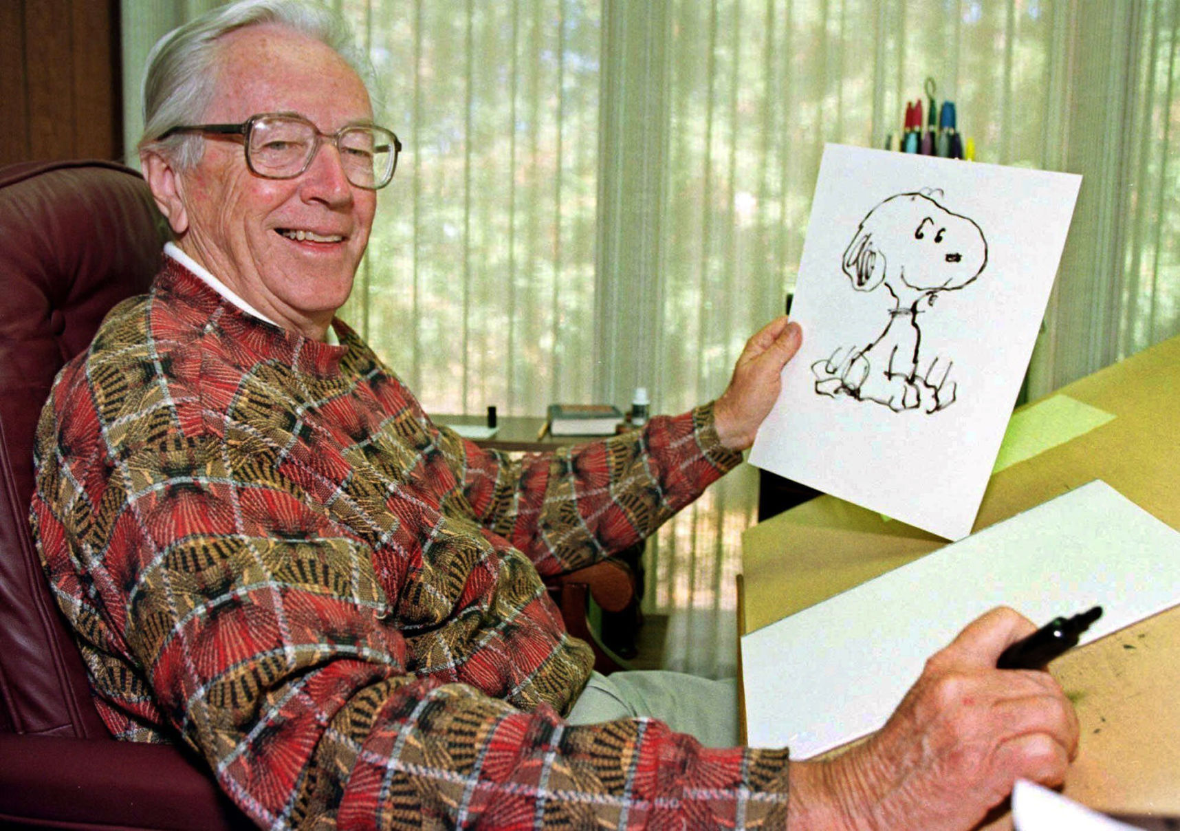 2000: Charles M. Schulz